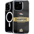NFL Denver Broncos Super Bowl 50 Champions Black iPhone 16 Pro MagSafe Case